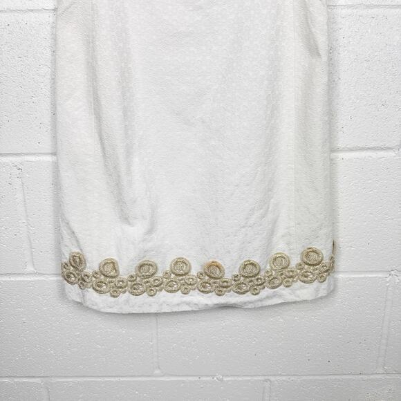 Lilly Pulitzer Adelson Jacquard Shift Dress White - Picture 9 of 11